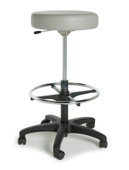9501 Series, Physician Stool with Footring, with Single Lever Release, Black Composite Base (9501-FR-xx)