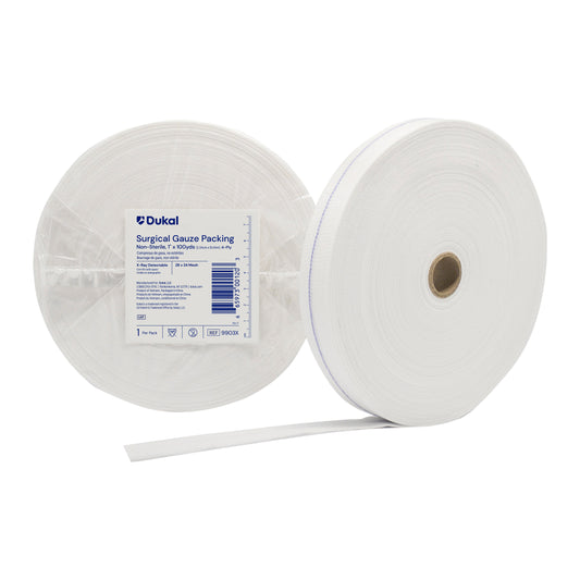 Dukal, Gauze Packing Roll, 4-Ply, 1" x 100 yds (9903X)