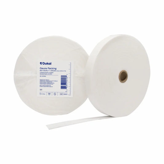 Non-Sterile Gauze Packing Roll 1" x 100 yd 4-Ply (9903)