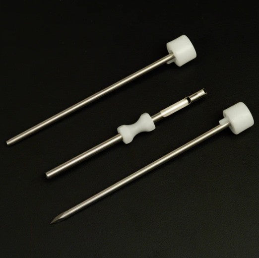 3.5mm Individual Disposable Stainless Steel Diamond Tip Trocar, Case of 20 (B1716)