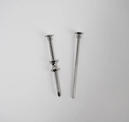 4.5mm Stainless Steel, Bevel Tip, Autoclave Trocar (B786-03)