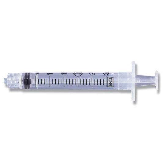 Syringe Only, 3mL, Slip Tip, Case (309656)