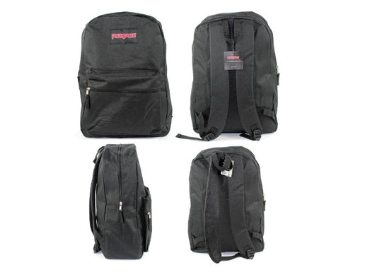 17" Black Backpacks, Case of 24 (1994343)