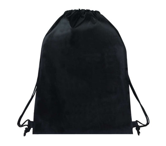 Drawstring Bags - Black, 200/Case (2385217)
