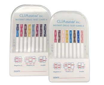 IDTC-II 10 Panel Instant Drug Test Card (With BUP) (CLIA-IDTC-II-10-55)