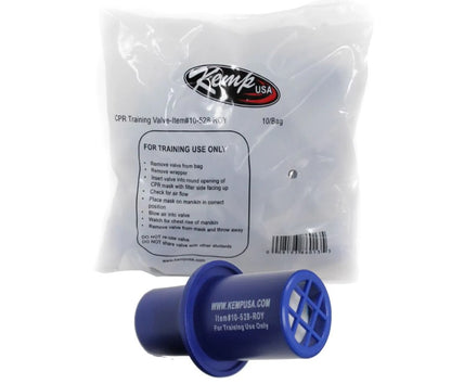 Kemp USA, CPR Training Valves, Royal Blue (10-528-ROY)