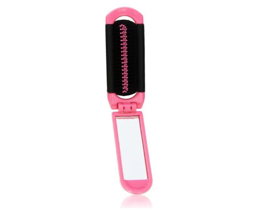 Handy Solutions, Compact Mirror with Brush - Dispensing Case (1865466)