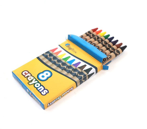 BigBox Crayons, 8ct, 192 Packs/Case (2363991)