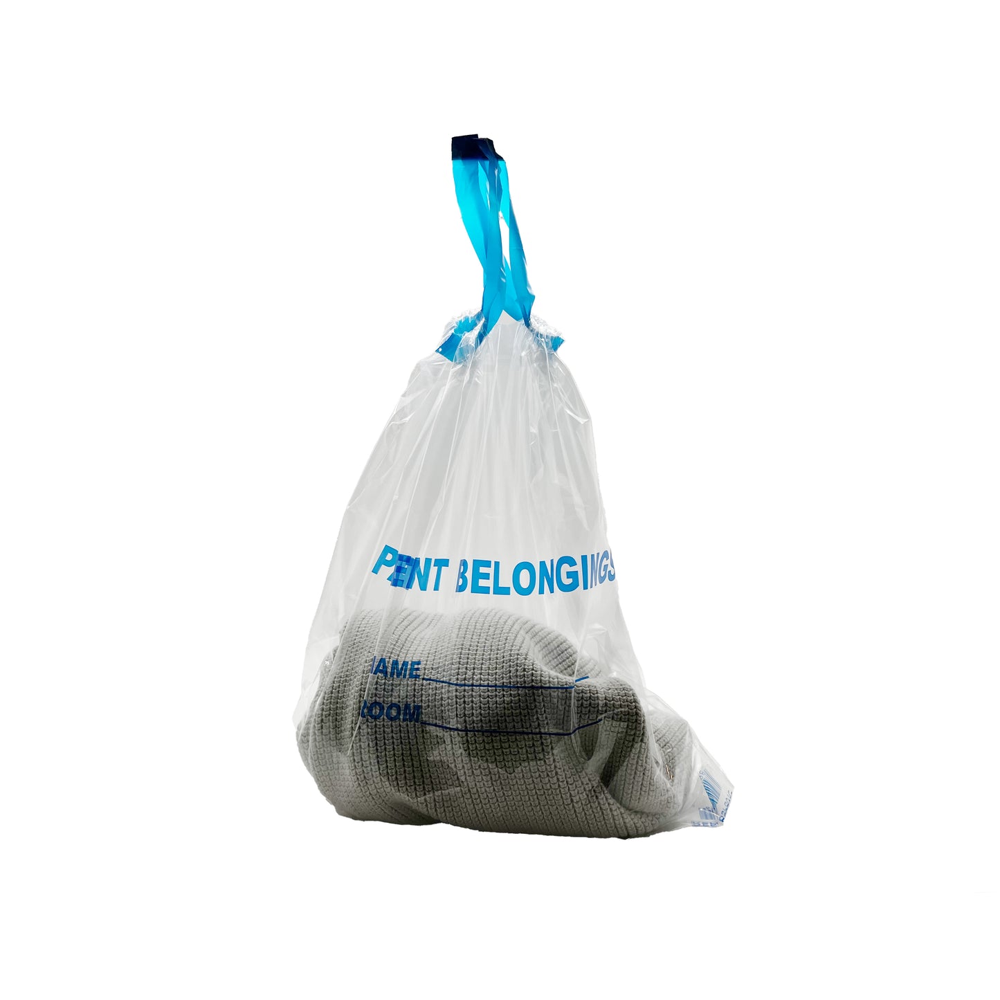 Patient Belonging Bags, 17" x 17", Clear (DS400C)