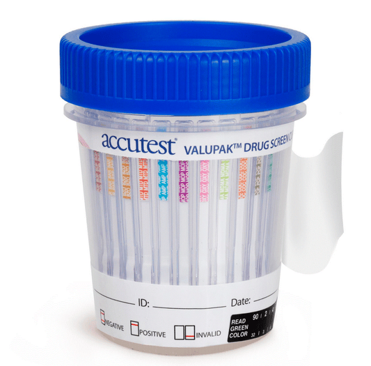 Accutest 12 Panel + 3 Drug Test Cup (DS432)