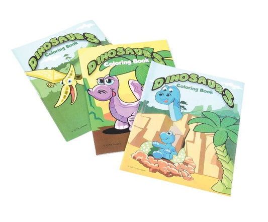 Dinosaur Mini Coloring Books - Assorted, 312/Case (1903710)