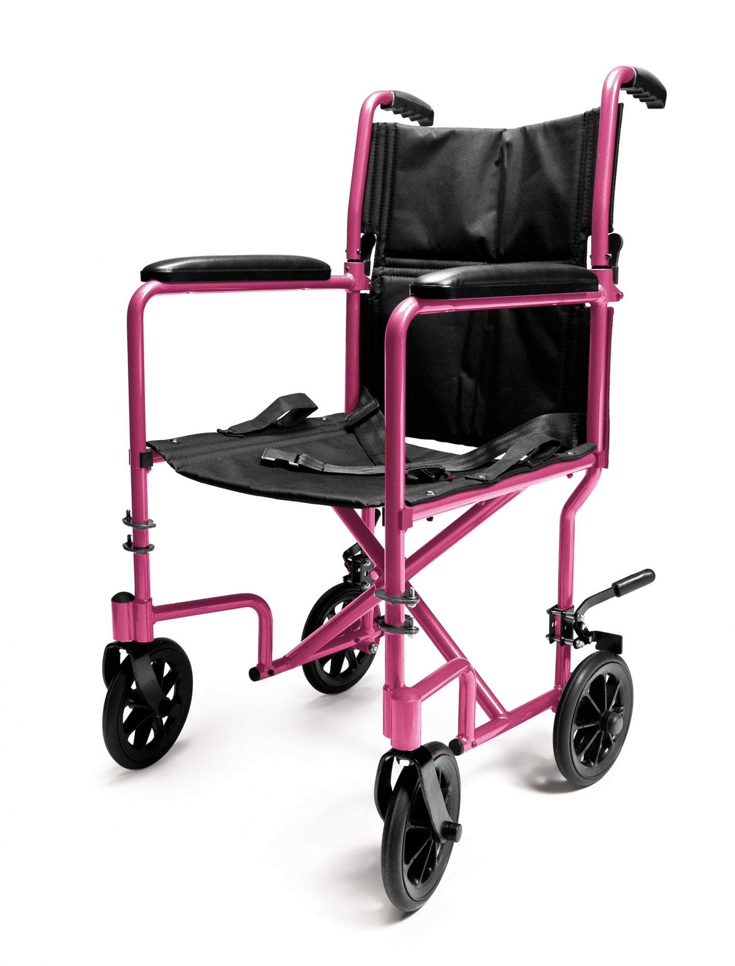 Lightweight Transport Chair, 19" Seat, Pink (EJ791-1)