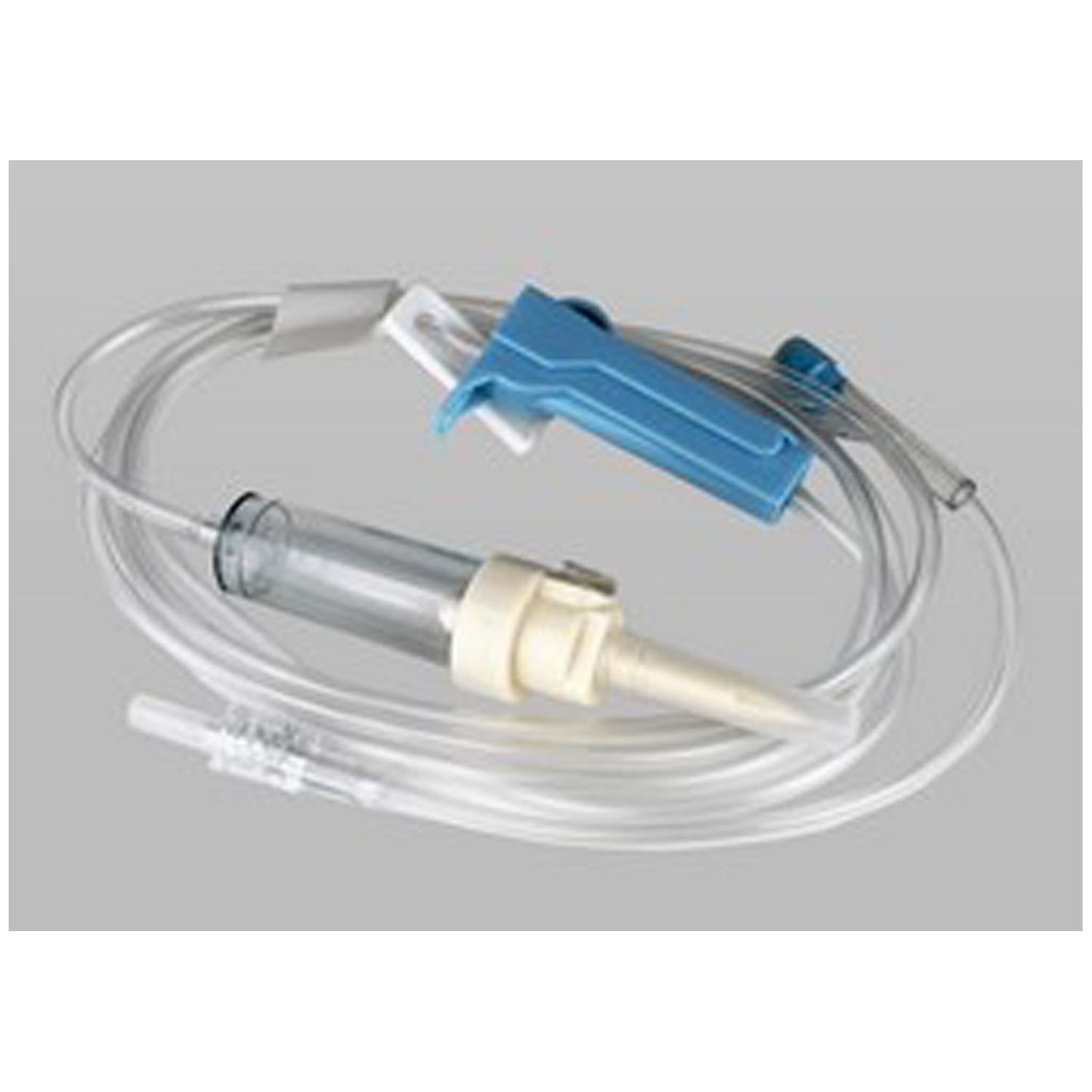 IV Administration Set, 15 Drops, Combination Vented/ Non-Vented, Needle Free (Y) Injection Site, Option Lock, 78" Tube, Roller Clamp, Pinch Clamp, Case (27086)