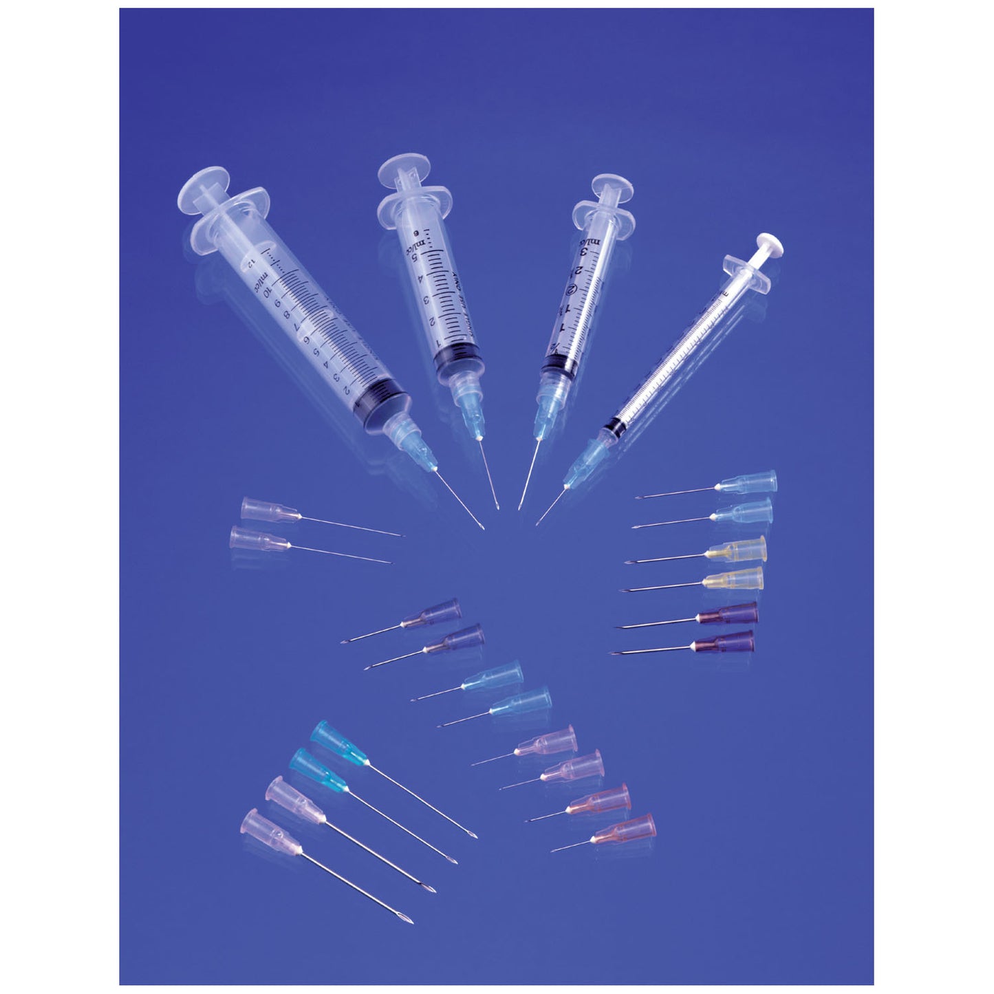 Syringe with Needle, 3cc 23G x 1", Luer Lock, Low Dead Space, Case (26101)