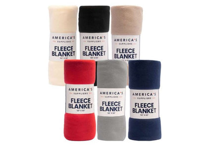 Fleece Blankets - 50x60, Assorted colors (2373472)