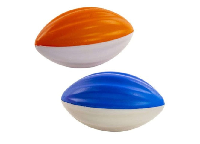 Foam Footballs - Assorted Colors, 5.375", 48 Balls (2276470)