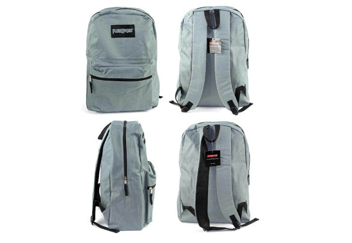 17" Black Backpacks, Case of 24 (1994343), Gray