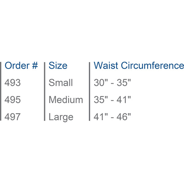 Premium Hernia Belt, Medium, 35" - 41" Waist (495)
