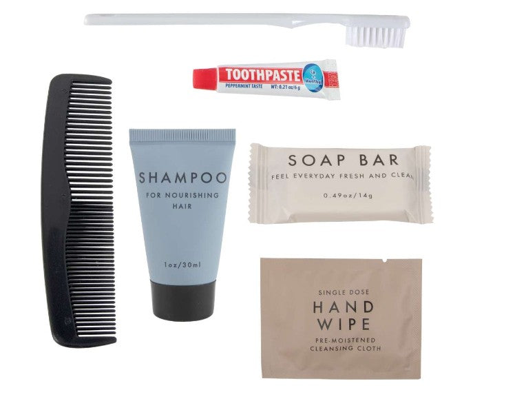 Hygiene Kits - 6 Pieces, 100 Kits (2352847)