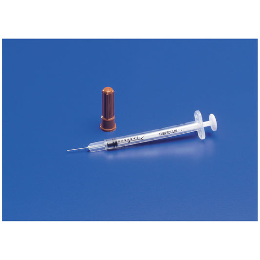 TB Syringe, 1mL, 25G x 5/8" Needle, Case (1180125158)