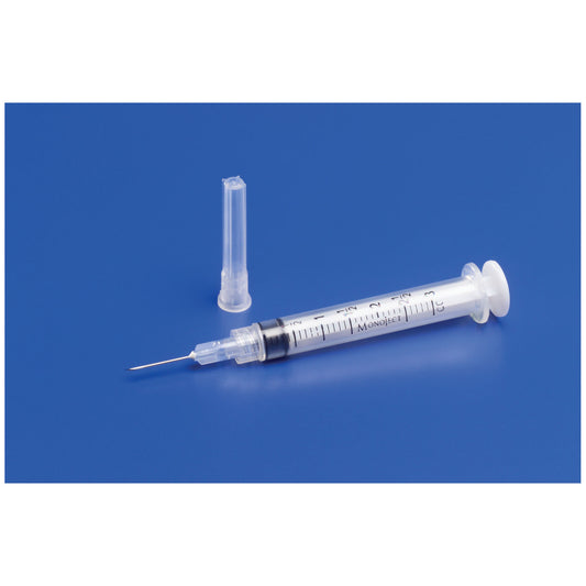 Syringe Only, 3mL, Regular Tip, 0.1cc Graduations, Box (8881513918)