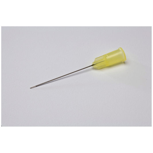 Endodontic Irrigation Needle, 27G, x 1 1/4 (31.7mm), Yellow, Sterile, Case (8881471273)