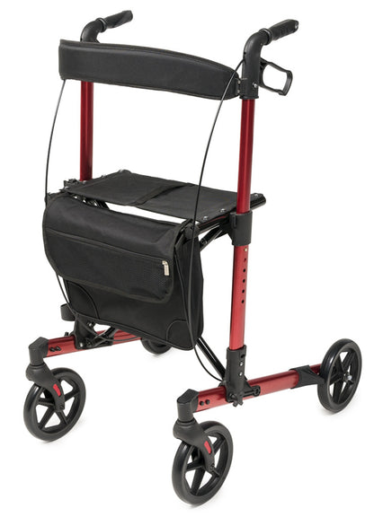 Allura LX, Tall Rollator, Red (LX5000LXA)