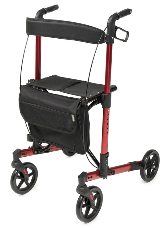 Allura LX, Tall Rollator, Red (LX5000LXA)