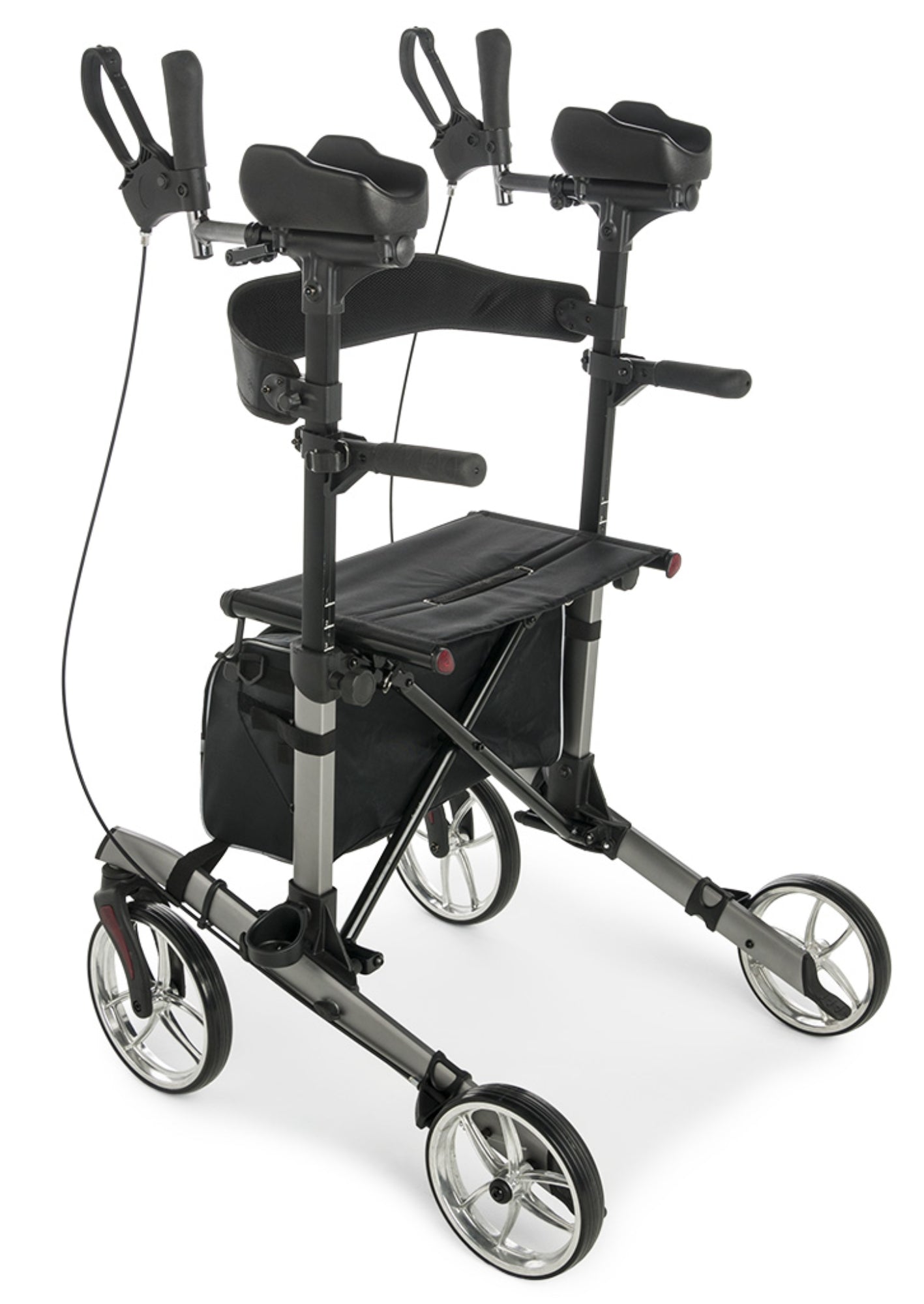 Gaitster Forearm Rollator, Graphite (LX9000G)