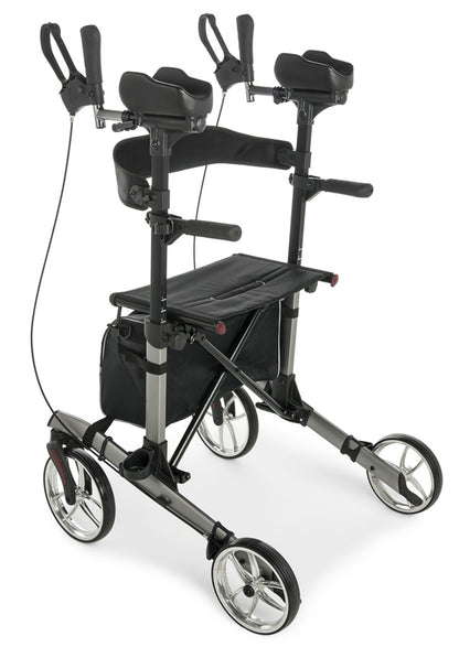 Gaitster Forearm Rollator, Graphite (LX9000G)