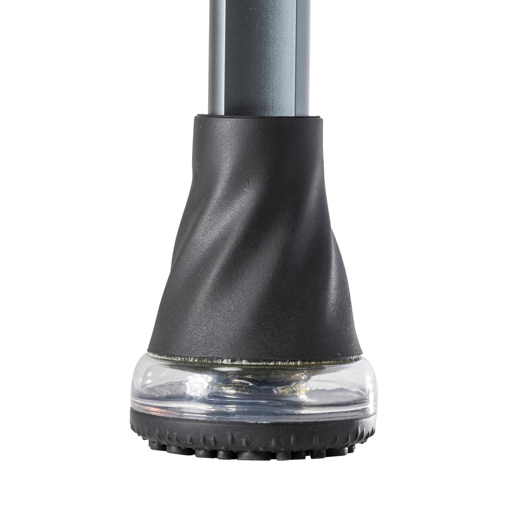 Air Crutch, Adjustable, with foam pads, gel handles, Slate (MD10300GR)