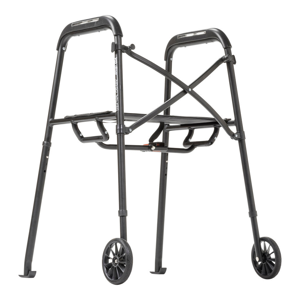 Air-Go Walker, with Seat, Onyx (MD30100BK)