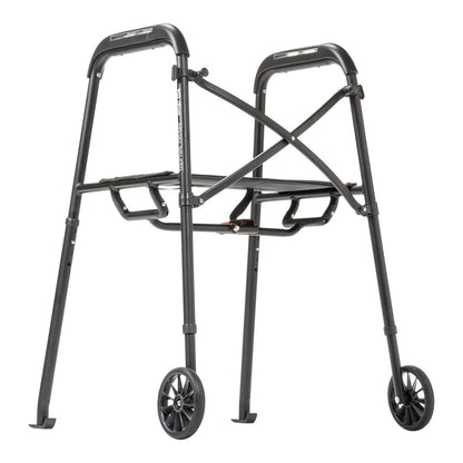 Air-Go Walker, with Seat, Onyx (MD30100BK)