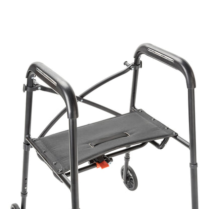 Air-Go Walker, with Seat, Onyx (MD30100BK)