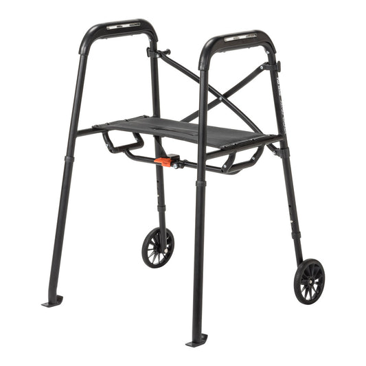 Air-Go Walker, with Seat, Onyx (MD30100BK)