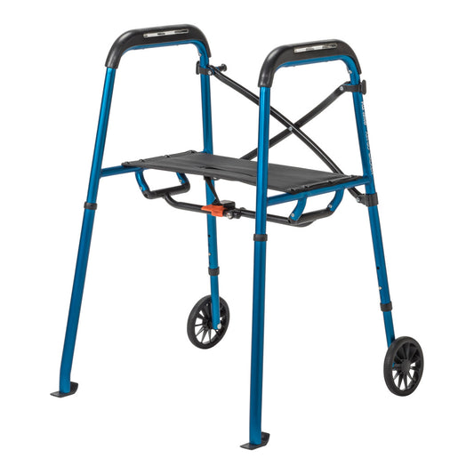 Air-Go Walker, with Seat, Sapphire (MD30100BL)