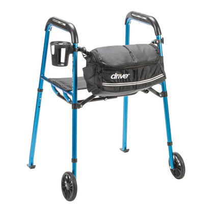 Air-Go Walker, with Seat, Sapphire (MD30100BL)