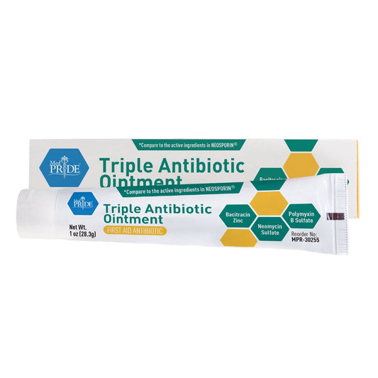 Triple Antibiotic, 1oz Tubes, Indvidually Boxed (MPR-30255)