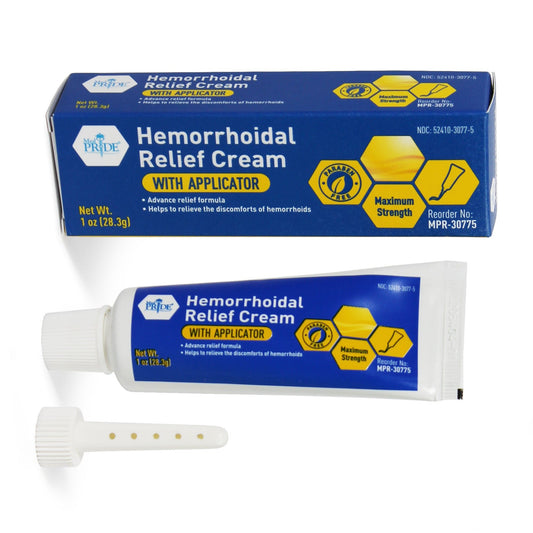 Hemorrhoidal Relief Cream, 1oz Tubes (MPR-30775)