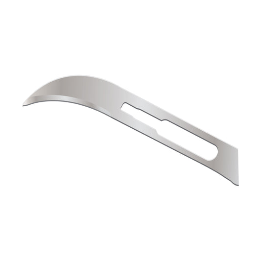 Surgical Blades, Stainless Steel, Sterile, #12 (MPR-45121)