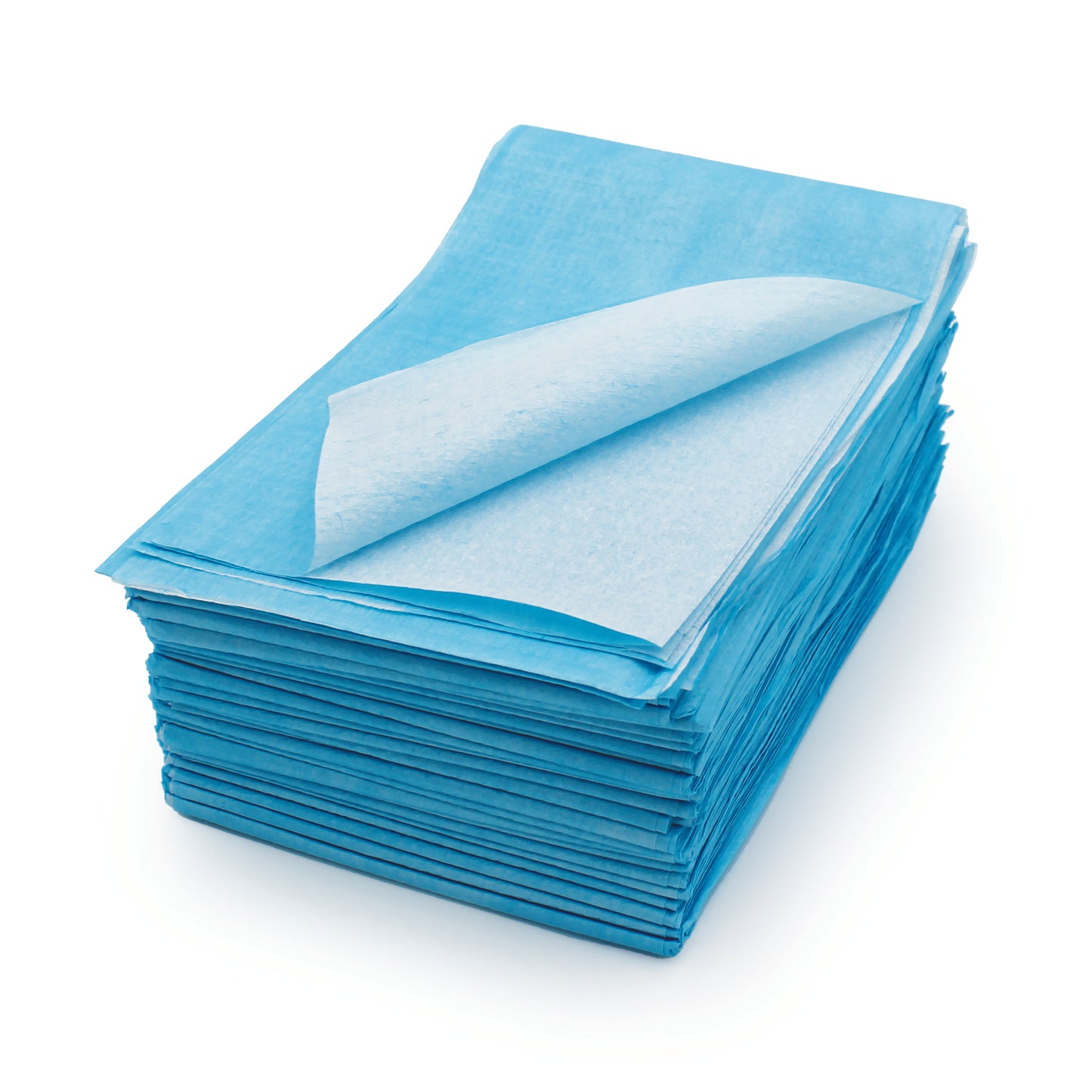 MedPride, Drape Sheets, P/T, 40" x 90", 2 Ply, Blue, Case (MPR-58064)