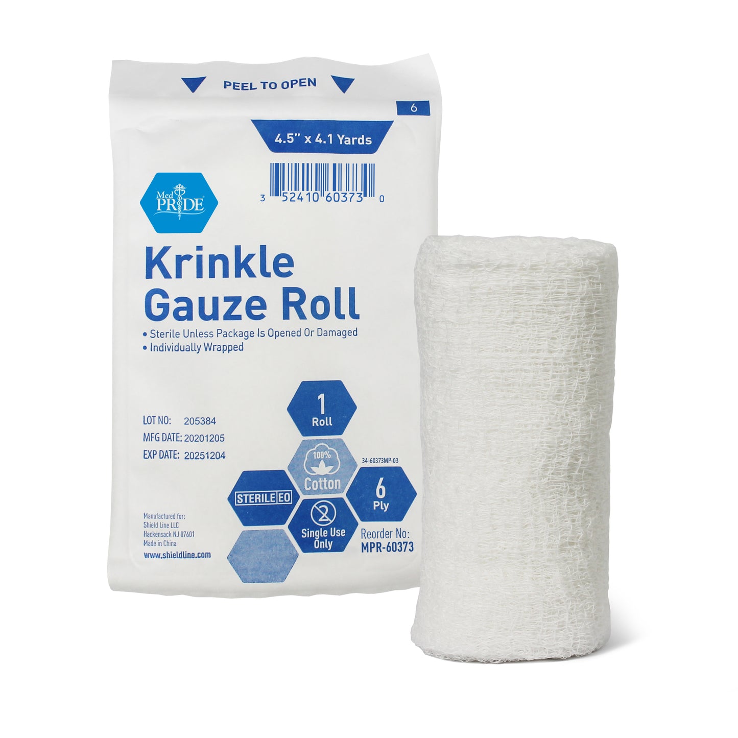 Krinkle Gauze Roll, Sterile (MPR-60373)