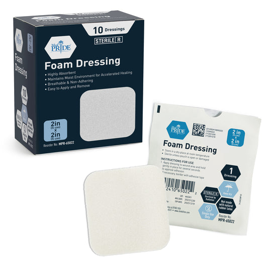 Foam Dressing 2x2 - 20/10/cs.