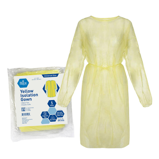 Iso-Gown - Standard - Universal - Yellow - 10/5/cs.