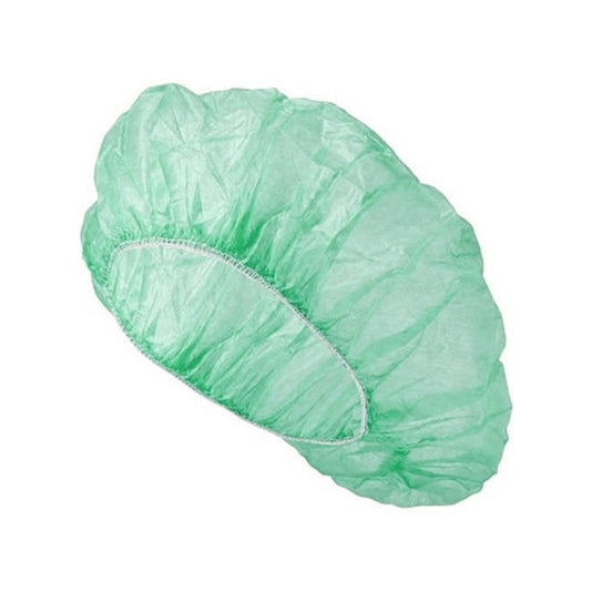 Nurse Caps, 24" - Green - 5/100/cs.