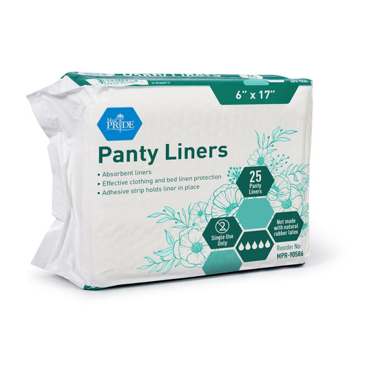 MedPride, Panty Liners, 6" x 17",  18 gram, Case (MPR-90586)