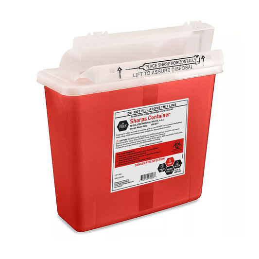 5 Quart Sharps Containers, Case (MPR-93903)