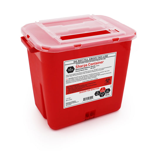 2 Gallon Sharps Containers, Case (MPR-93904)