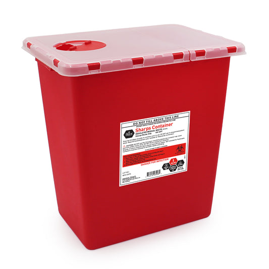 8 Gallon Sharps Containers, Case (MPR-93908)