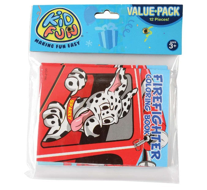 Mini Firefighter Coloring Books - Assorted (1903706)